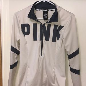 Pink dry fit fitted long sleeve
